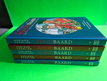 Roodbaard 1 t/m 5 - Integraal HC - 5 Album - Eerste druk -, Boeken, Nieuw