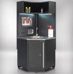 Datona Werkplaatsinrichting PREMIUM hoekwerkbank met RVS, Ophalen of Verzenden, Nieuw