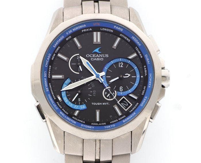 Casio - Oceanus Manta Smart Access - Sans prix de réserve, Handtassen en Accessoires, Horloges | Heren