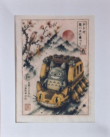 Emma Wildfang - „Totoro“ - Series - Anime Ukiyo – Legends in
