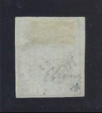 Spanje 1854 - 1 Real Azul claro - gecertificeerd - (het, Gestempeld