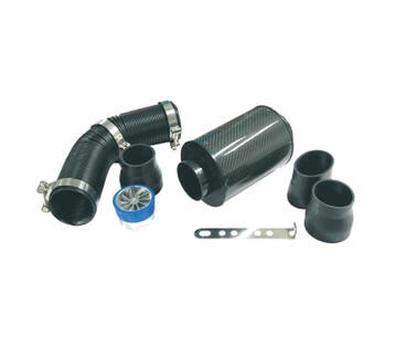 KIT FILTRE DADMISSION UNIVERSEL A CARBONE TYPE CDA + TURBIN, Verzenden