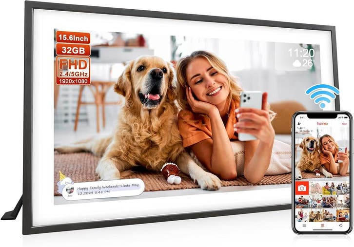 Fotolijst 15,6 Full HD | Retour deal | 37% korting, TV, Hi-fi & Vidéo, Photo | Cadres photos numériques, Envoi