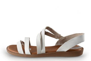 Graceland Sandalen in maat 40 Wit, Kleding | Dames, Verzenden, Wit, Sandalen of Muiltjes, Graceland