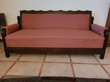 Sofa - Hout, Textiel