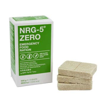 Emergency Food Ration - 500 gram Glutenvrij - NRG-5, Verzenden