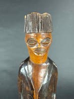 Man Colon - Beeld - Lwena-Tshokwe - Congo, Antiek en Kunst