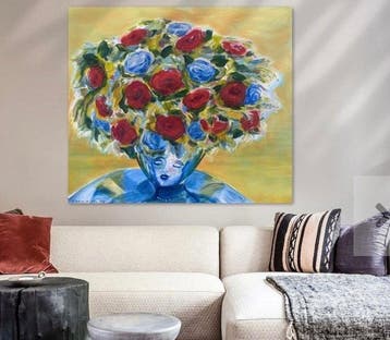 Ruben van Veen - La dame aux Fleurs
