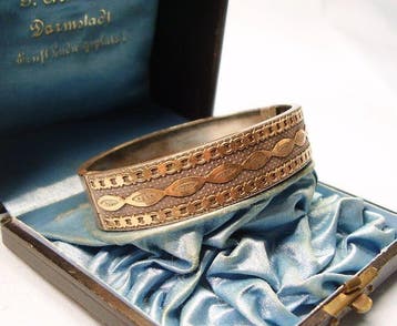 Zonder minimumprijs - Armband - 8 karaat Zilver, Roségoud -, Nieuw
