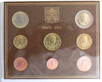 Vaticaan. Year Set (BU) 2011 (Zonder minimumprijs)