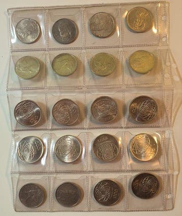Italië, Republiek 500 y 1000 liras 1961 y 1970