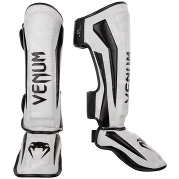 Venum Elite Scheenbeschermers Camo Wit Zwart, Sports & Fitness, Verzenden