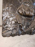 Le vieux pêcheur Zeeman - Plaquette - Fonte
