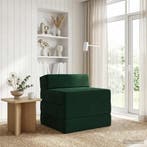 vidaXL Vouwbare Sofa Bed Donkergroen 200 x 70 x 10 cm, Verzenden, Nieuw