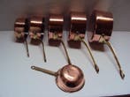 Lot de 5 casseroles et 1 passoire - Steelpan (6) - Koper,