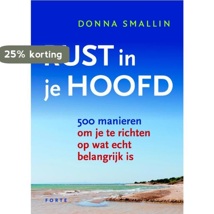 Rust in je hoofd 9789058778758 Donna Smallin, Boeken, Hobby en Vrije tijd, Zo goed als nieuw, Verzenden