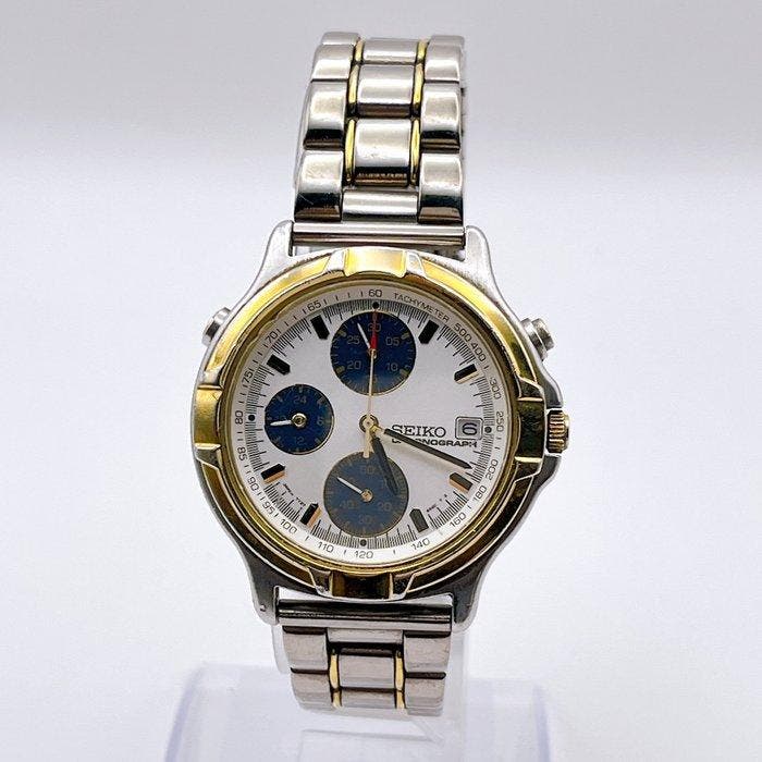 Seiko - Chronograph - Zonder minimumprijs - 7T27-6A50 -, Bijoux, Sacs & Beauté, Montres | Anciennes | Antiquités