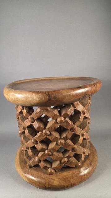 houten kruk - Bamileke - Kameroen, Antiek en Kunst