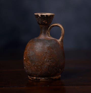 Oud-Griekenland Attische lekythos - 10 cm