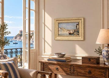 Escuela Impresionista Italiana (XIX) - Vista de Venecia