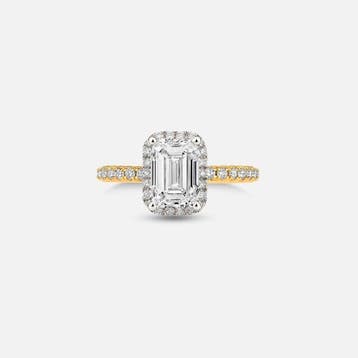 Bague de fiançailles - 14 carats Or jaune - 2.82ct. tw.