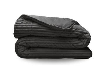 Veiling - Groovebed Anthracite 140x200 - Geribbeld Teddy, Maison & Meubles, Chambre à coucher | Linge de lit