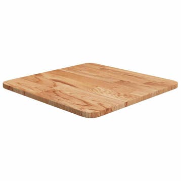 vidaXL Tafelblad vierkant 40x40x1,5cm massief eiken, Verzenden