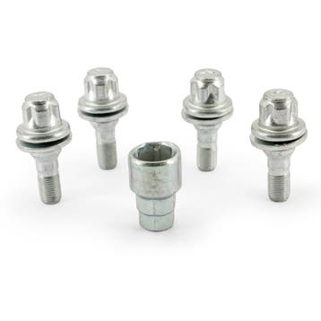 H&R Wielslotenset M12x1.25x36mm vlak - 4 slotbouten incl. ad, Auto-onderdelen, Verzenden, Nieuw