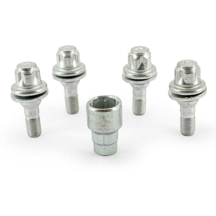H&R Wielslotenset M12x1.25x36mm vlak - 4 slotbouten incl. ad, Auto-onderdelen, Ophanging en Onderstel, Nieuw, Verzenden