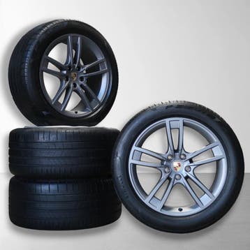 Porsche Cayenne Coupe E3 II Turbo 21 inch originele velgen 9, Ophalen of Verzenden