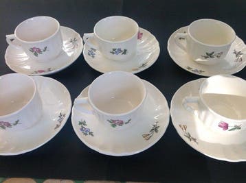 Verbano Laveno - Andlovitz - Koffieservies (6) - Vecchia