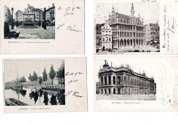 Belgique - Ville et paysages, Royauté, Maritime, Châteaux et