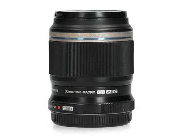 Olympus 30mm f/3.5 M.Zuiko Digital ED Macro - Macrolens, Ophalen of Verzenden, Zo goed als nieuw