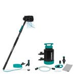 Aluminium Telescopische Wasborstel 4,60m en Waterontharder |, Huis en Inrichting, Schoonmaakartikelen, Verzenden