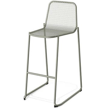 Barkruk | MASE | Staal | Groen | In-/Outdoor | Stapelbaar |, Zakelijke goederen, Verzenden, Nieuw in verpakking