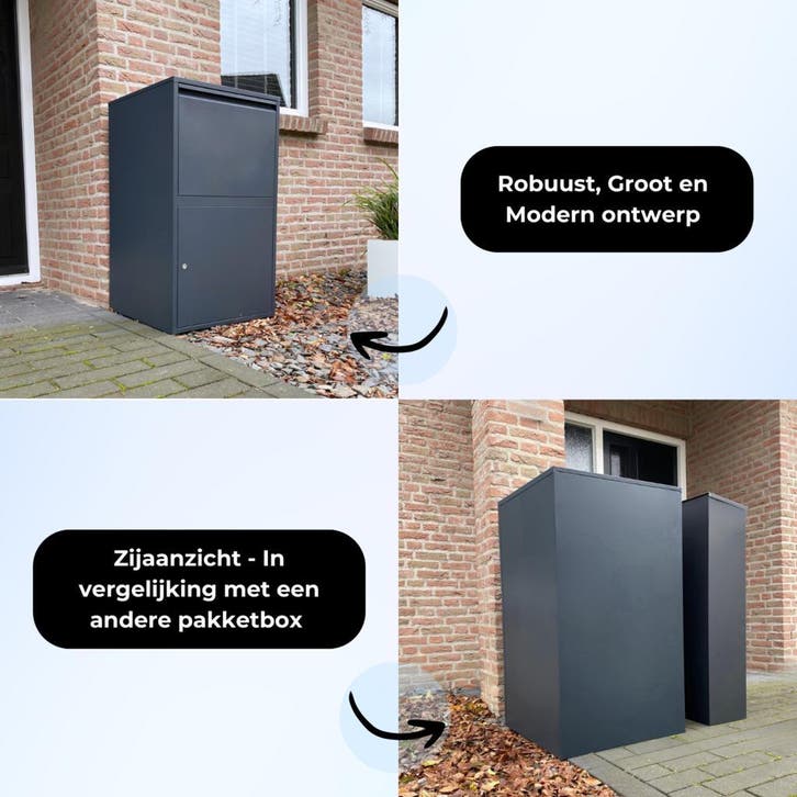 ParcelXL® – Grootste Pakketbrievenbus Beschikbaar, Jardin & Terrasse, Boîtes aux lettres, Envoi