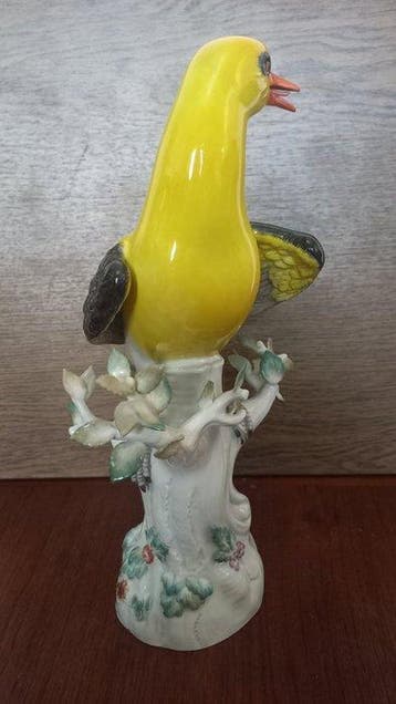 Meissen - Beeldje - Rare Golden Oriole Bird 1st Choice early