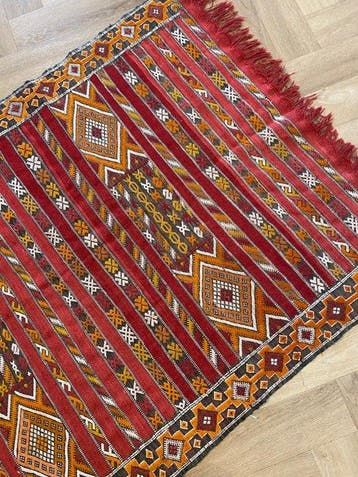 Soumack Kelim -Nettoyé - Kelim - 153 cm - 111 cm