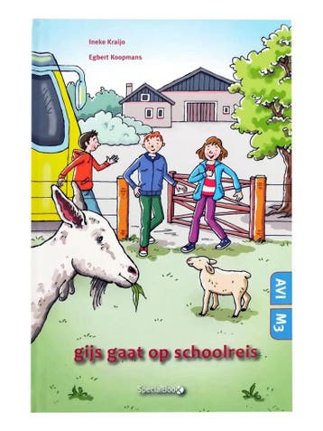 Gijs gaat op schoolreis AV1 / M3 kinderboek / leesboek, Boeken, Verzenden, Zo goed als nieuw, Ineke Kraijo