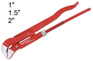 Bgs Technic Professionele Gaspijp Tangen 1  3 -punts Grip, Verzenden
