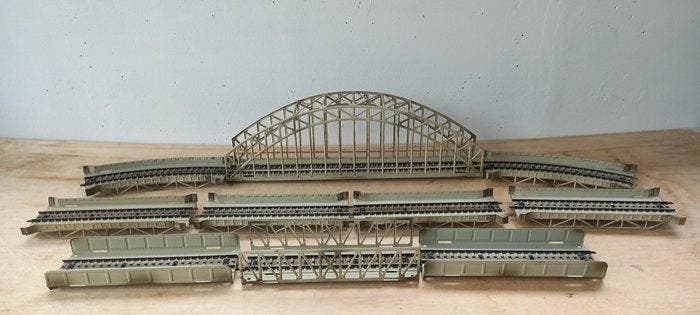Märklin H0 - 7163/7168/7167/7062/7161 - Bruggen (10) -, Hobby & Loisirs créatifs, Trains miniatures | HO