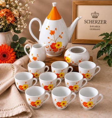 Scherzer Bavaria germany - Tafelservies (54) - Porselein