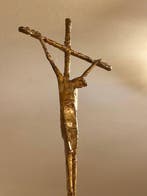Erwin Huber - Kreuz - 20 cm - Modern - Brons - 1980-1990