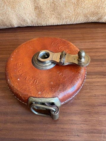 Meetinstrumenten - Leder - 1920-1930, Antiek en Kunst