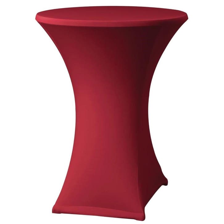 Tafelhoes | SAMBA STRETCH | Polyester/Elastaan | Rood |, Zakelijke goederen, Horeca | Keukenapparatuur, Nieuw in verpakking, Verzenden