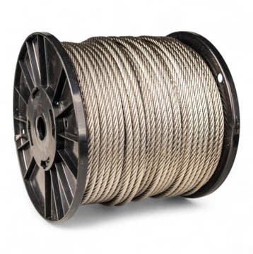 3 mm roestvaststaal Staalkabel  500 meter 7x19 Megarol, Tuin en Terras, Verzenden, Nieuw