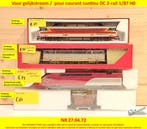 Matériel 2-rail courant continu DC locomotives, wagons rails, Hobby en Vrije tijd, Ophalen of Verzenden, Nieuw