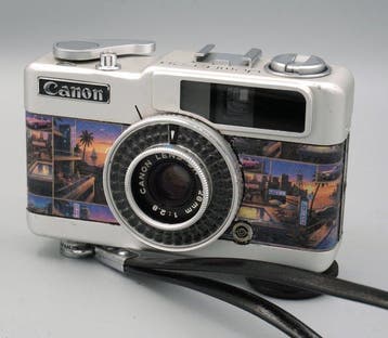 Canon Demi EE 28 - Synthwave / City Pop Custom | Appareil