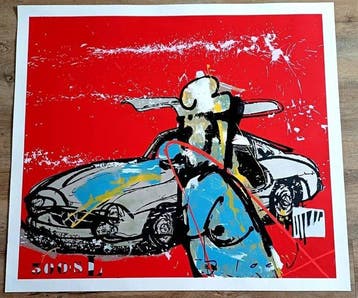 Herman Brood (1946-2001) - Mercedes 300SL