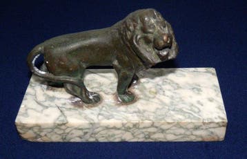 Sculptuur van een Leeuw - Grandtour - Sculpture, Fraaie, Antiquités & Art